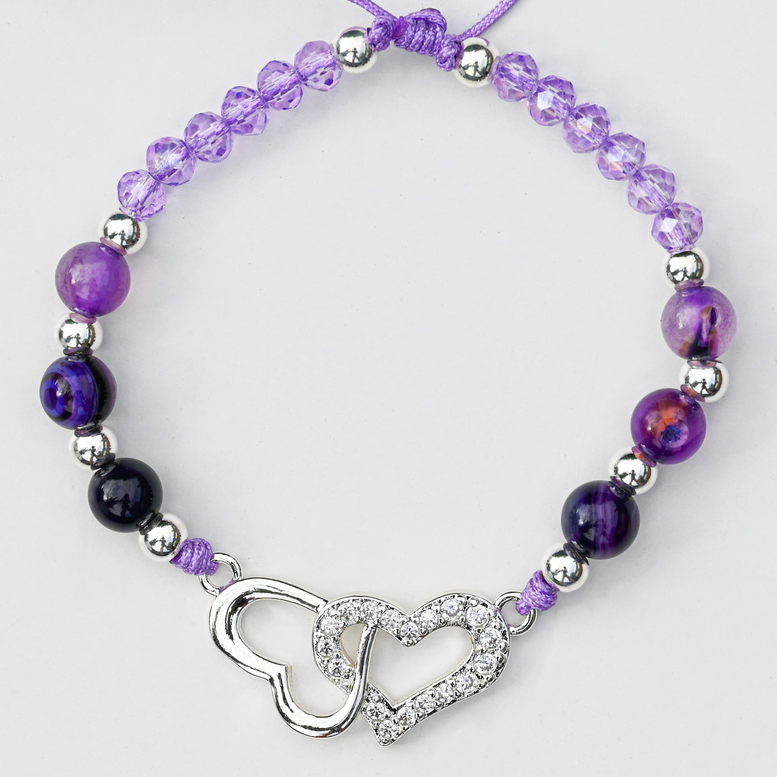Agate Corazon Bracelets
